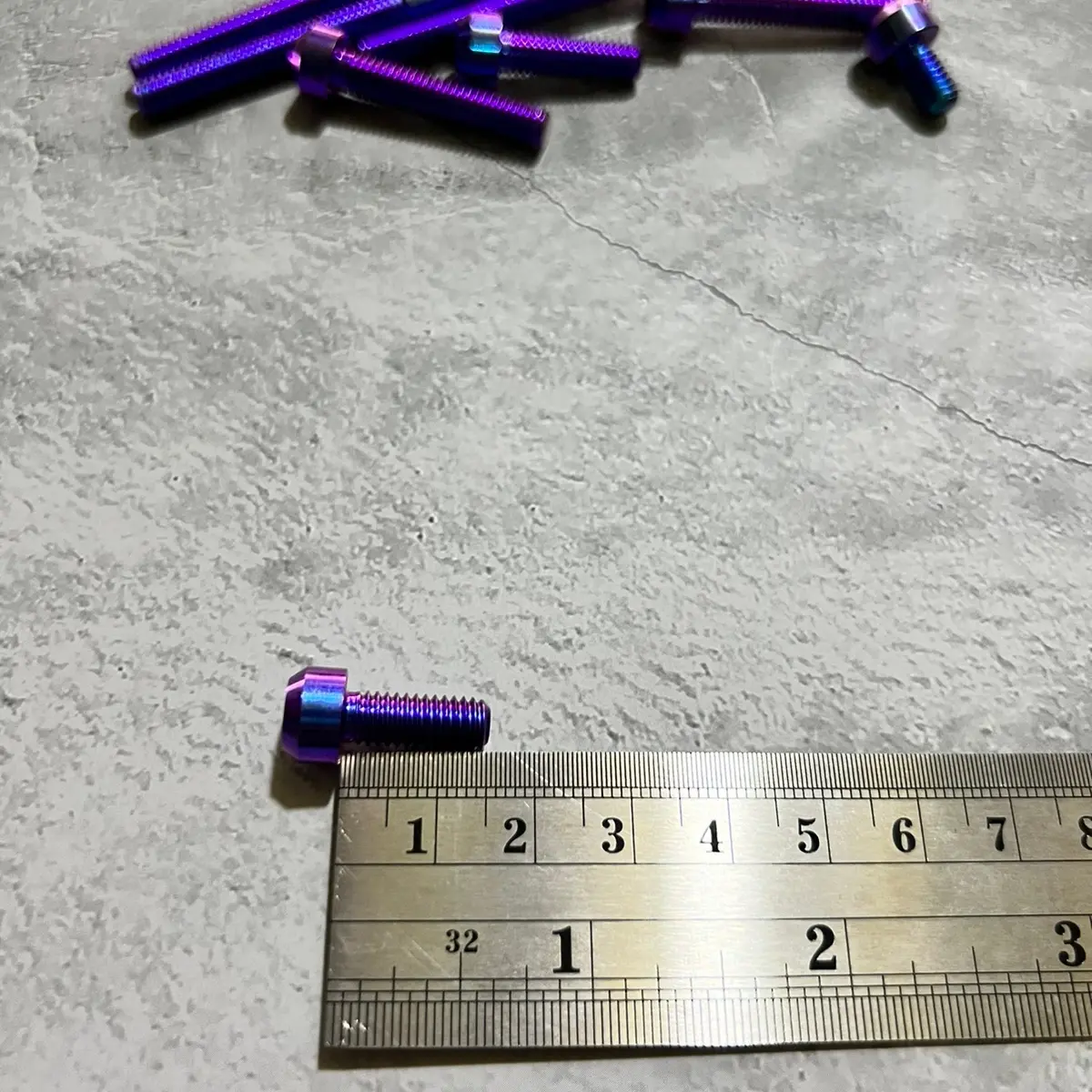 Baut titanium small head m6x15 m6x20