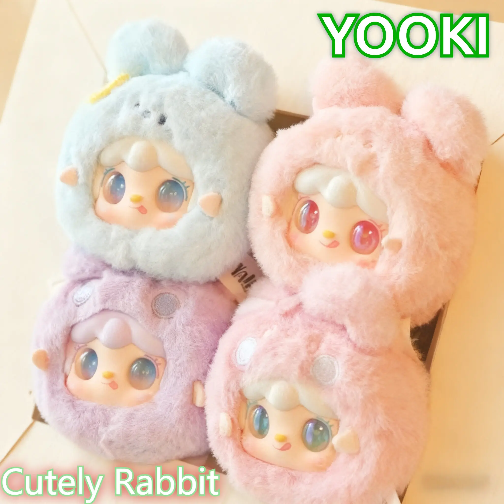 New Yooki Cutely Rabbit Series Plush Blind Box Cute Mini Rabbit Plush ...