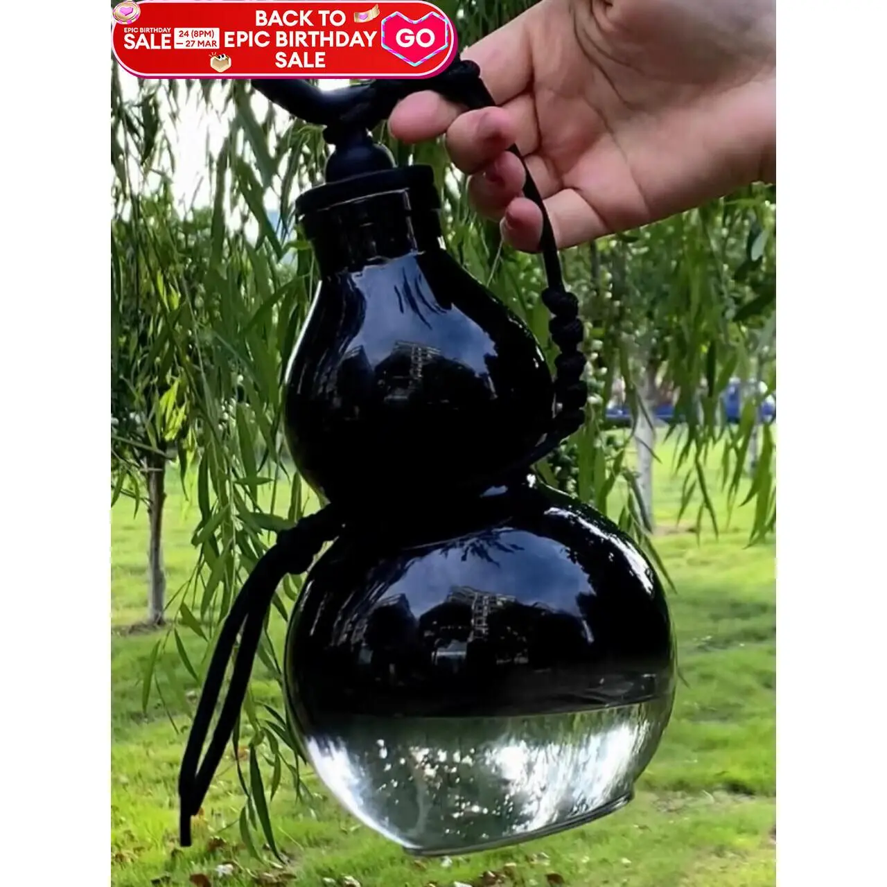 Tritan Gourd Water Cup Large Capacity High Temperature Resistant Student Boys and Girls Good-looking Water Cup Portable Water Kettle