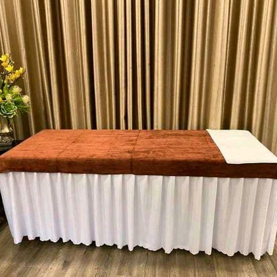 Khăn trải giường Spa 90*190cm mềm mại và thấm hút nước 4