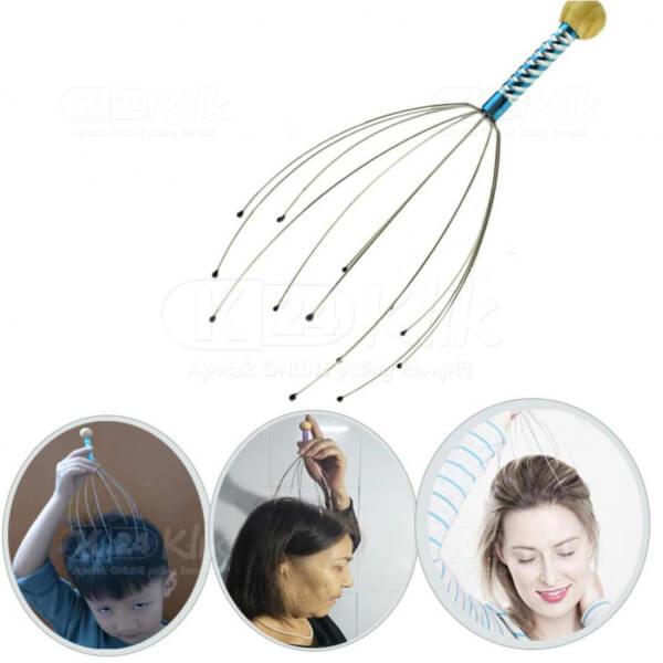 Product Introduction of Alat Pijat Kepala Bokoma Stainless Alat Pijat Kepala Massage Tanpa Listrik Alat Refleksi 19