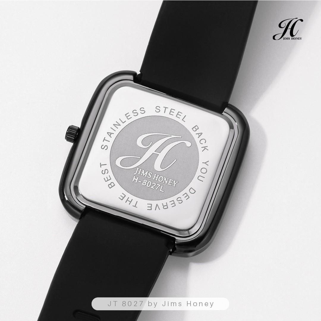 JIMS HONEY JAM TANGAN UNISEX JT 8027 ( FREE BOX + BATERAI )