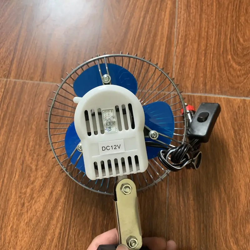 Quạt treo  mini 12v  dành cho ô tô ,xe công, xe tải ,xe khách.....vv 1