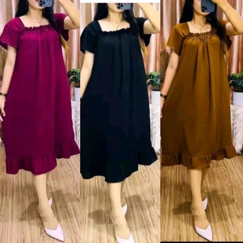 Daster Fuji Bahan Cringkel Airflow Premium Wanita 0