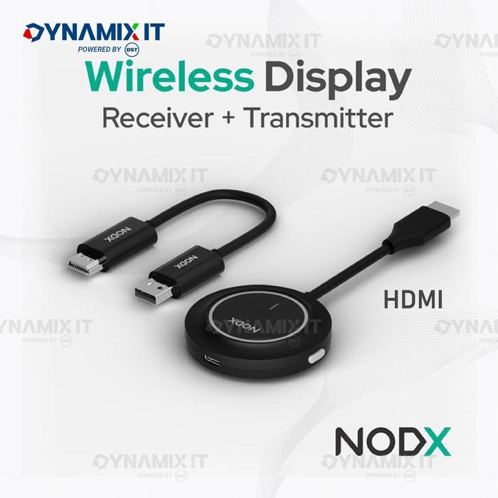 Gambar NODX Wireless Display Adapter HDMI (Audio & Video) dari Dynacom Official Kota Surabaya Tokopedia