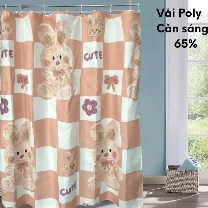 (Tặng dây treo)Rido rèm cửa kích thước 1mx1m3,1m4x1m8,1m6x1m9,2m2x2m,3mx2m,4mx2m 4