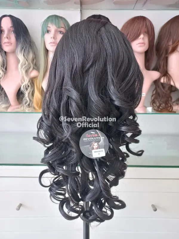 Half Wig Sirkam/ Wig Setengah Kepala Curly Natural (B60297G) 1