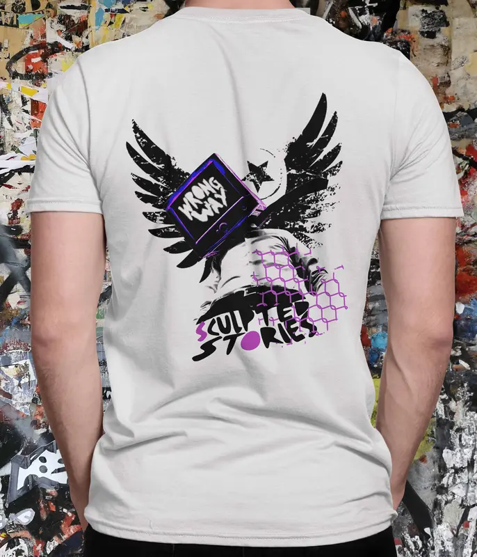 Aurelio Apparel T-shirt cotton combed 24s sablon plastisol Kaos Distro Katun Basic shirt 0