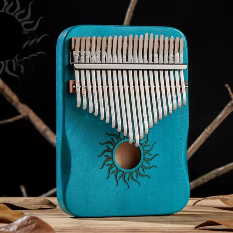Kalimba, Đàn Piano Ngón Tay Cái, 17 / 21 Phím, Có Lỗ Âm Thanh Giảm Căng Thẳng, Đàn Piano Ngón Tay Mbira, Búa Điều Chỉnh, Nhạc Cụ, Hàng Mới Về, Tuyệt Vời Làm Quà Tặng 7