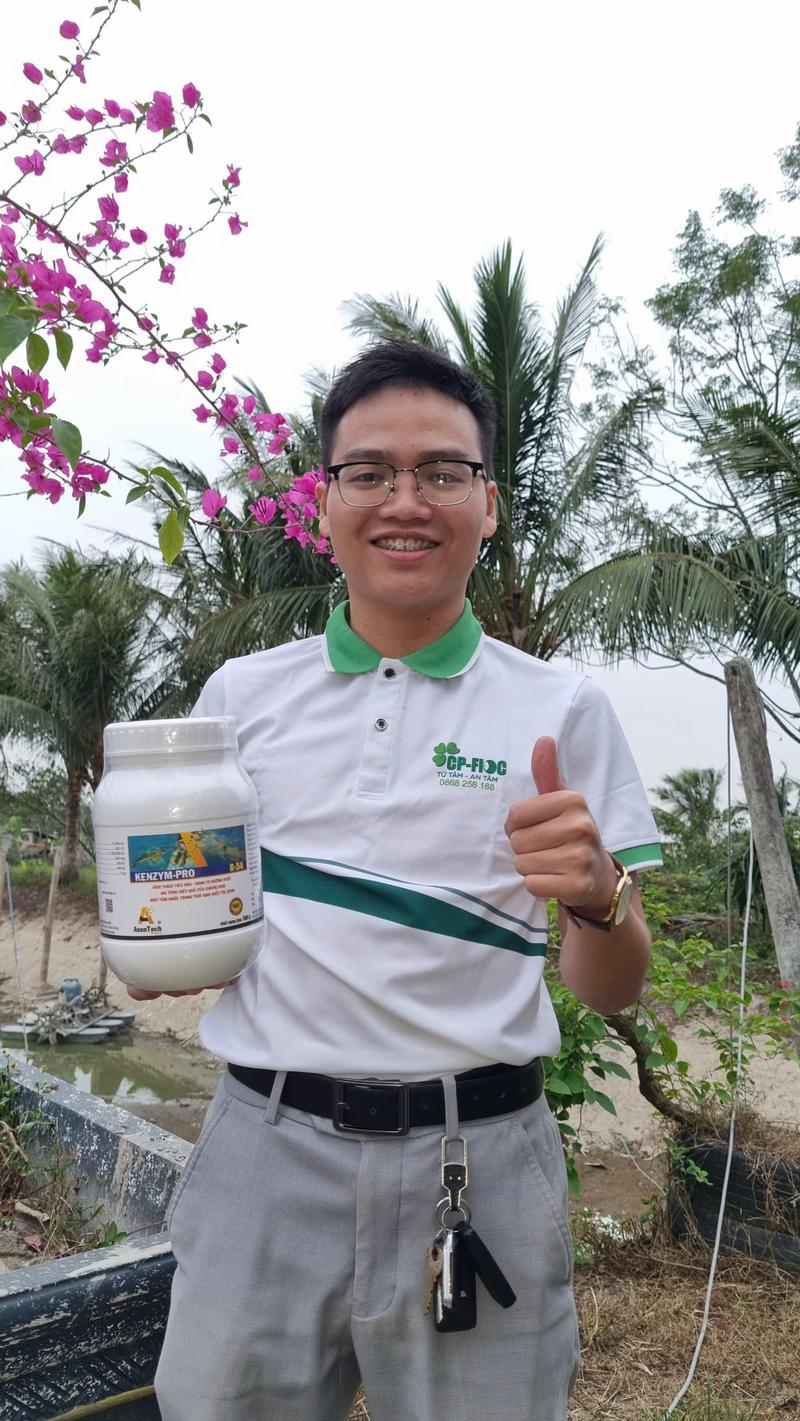 Product Introduction of [COMBO 6 HỘP] ASENTECH KENZYM PRO B-54 500 Gram - Hỗ trợ tôm tăng trưởng nhanh, kích thích ăn nhiều, tôm tiêu hóa nhanh. Sản phẩm hỗ trợ tôm ăn nhiều, tăng trưởng nhanh 4