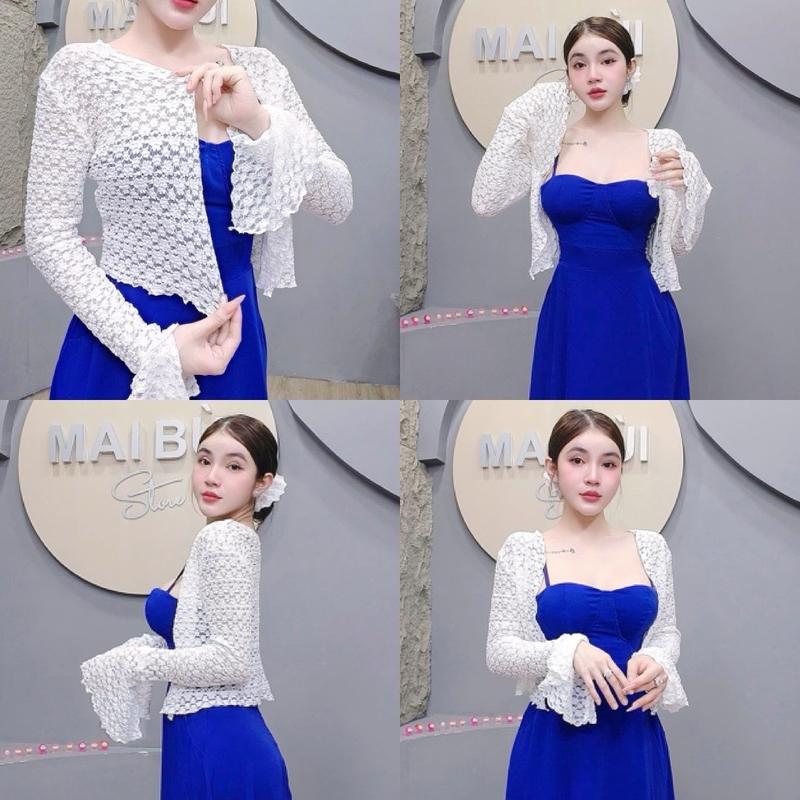 K13 - Áo Khoác Ren Lửng Tay Loe Mai Bùi Store