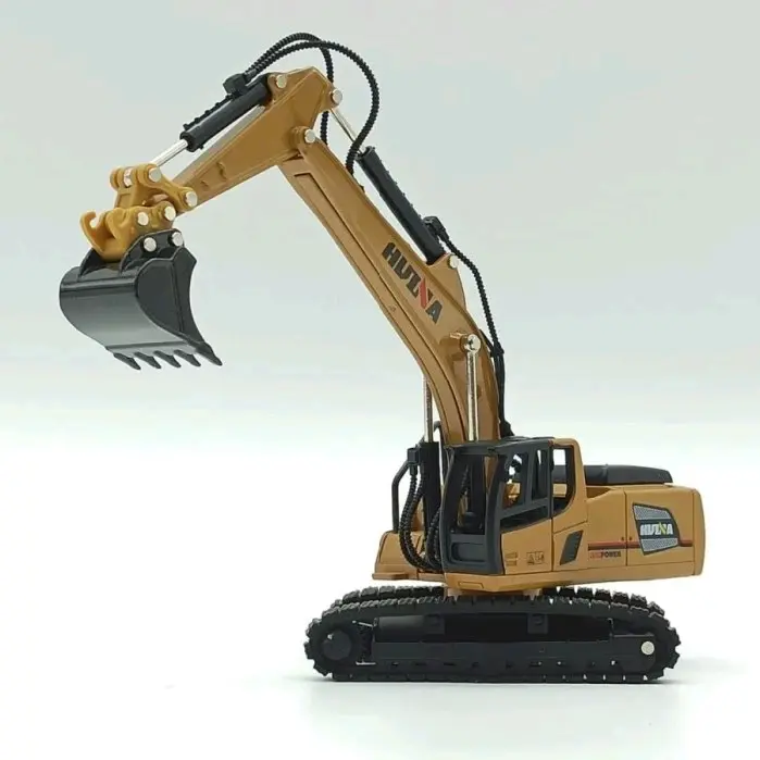 Huina 1810 Diecast Metal Excavator 1/60 Scale