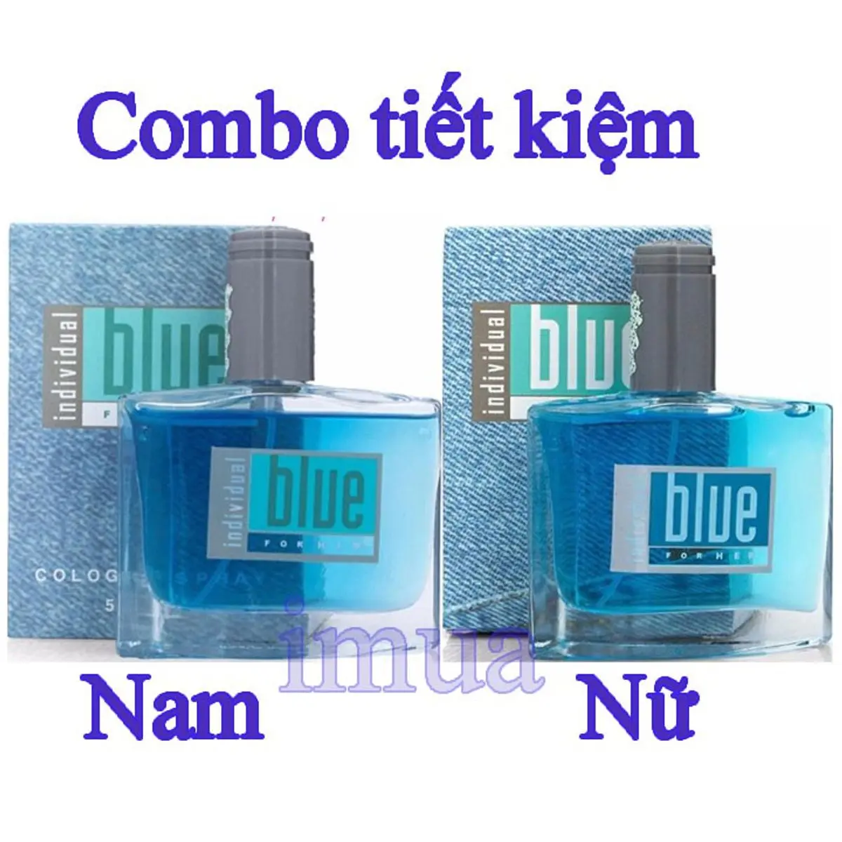Nước hoa Nam Nữ Blue Individual For Him - For Her Cosmetic Perfume Xịt Thơm Cosmetic Perfume
