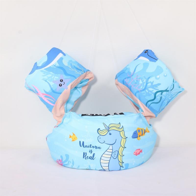 Product Introduction of baby puddle jumper water sports swimsuit Float Cartoon Arm Sleeve Life Jacket Swimsuit Foam Safety Swimming Training Floating 33