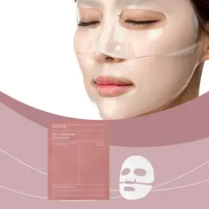 EELHOE Masker Perawatan Kulit Kolagen Lembut, Montok, Menutrisi, Mencerahkan, Menghidrasi dan Melembabkan Wajah Kering Hyaluronic Mengencangkan Hydrating Acid Aging