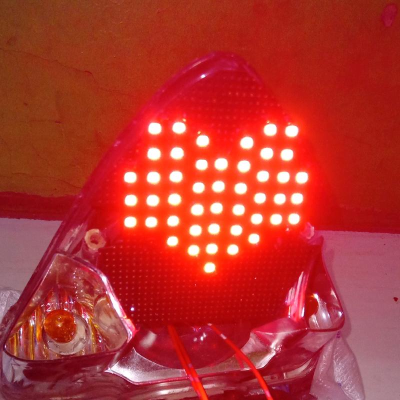 stoplamp running satria fu 2