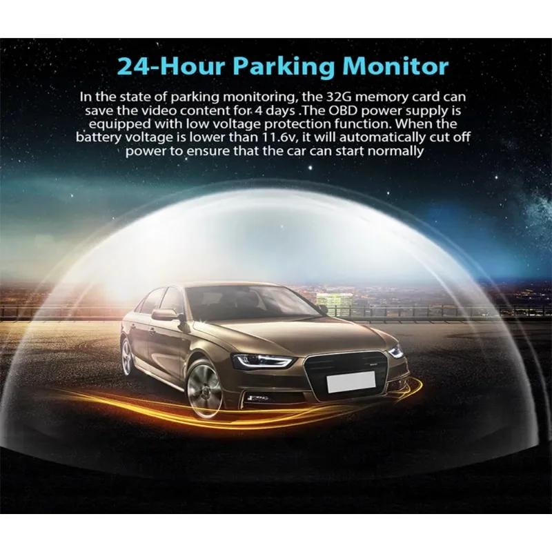 Product Introduction of LF9 PRO Dash Cam For Car Wi-Fi Video Recorder HD Night Vision FOR SONY 307 Full-Wave 170 °Wide-Angle Lens Car Recorder 16