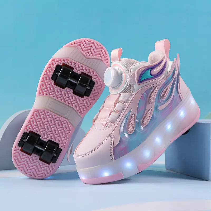 In Stock Children Roller Skates Skates the Skating Shoes in Stock Children Roller Skates Skates the Skating Shoes Heelys Girls 2025 New Boys Rollerskate EV Flash Lamp the Skating Shoes Children Sneaker