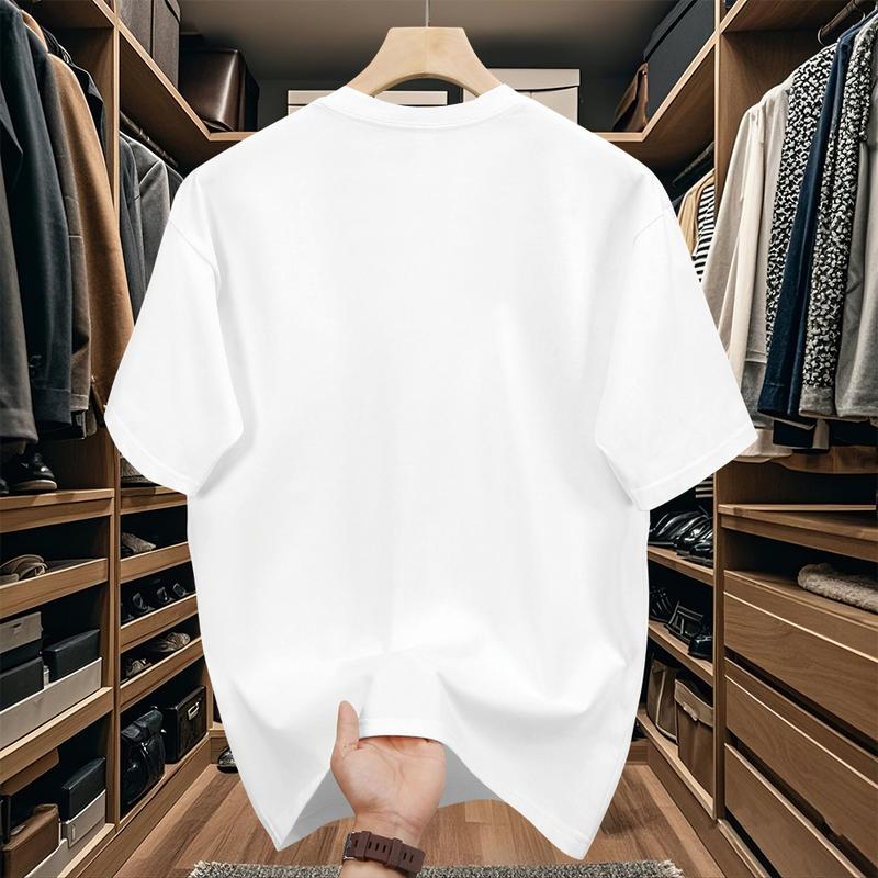 Product Introduction of Áo Thun Ngắn Tay, Chất Liệu Cotton Nguyên Chất, Thiết Kế In Hình Dáng Rộng Vừa Vặn, Hàng Mới Về, Cổ Tròn, Dáng Rộng Vừa Vặn, Dành Cho Nam 15