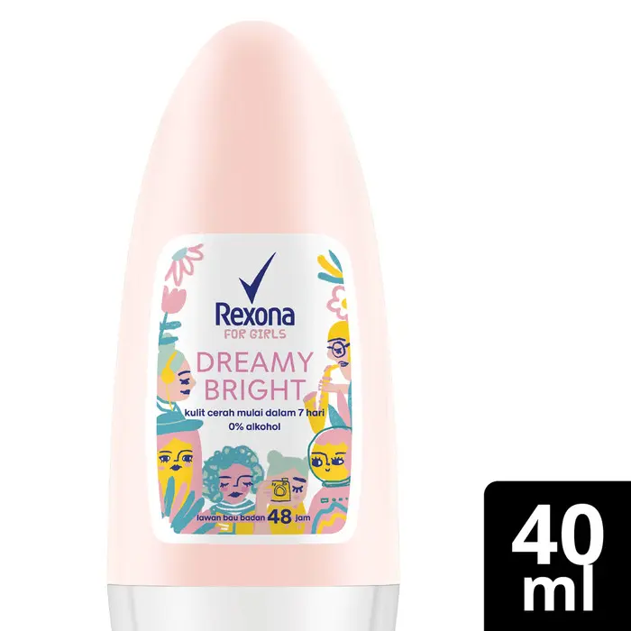 Rexona Deodorant Roll-On Dreamy White 40Ml 0