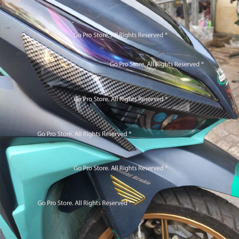 Bộ Viền Đèn Pha VARIO 2018 - 2021 Nhựa Xi G1187