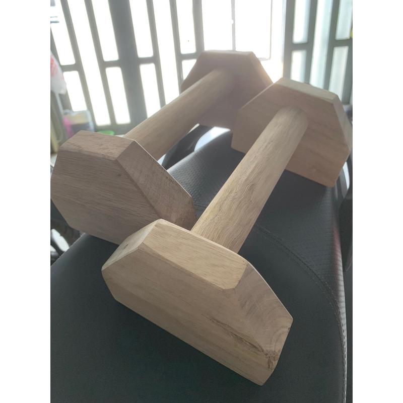 PARALLETTES GỖ - Dụng cụ chống đẩy, hít đất, chồng chuối, tập Gym, Calisthenics, Street Workout Xà Đơn