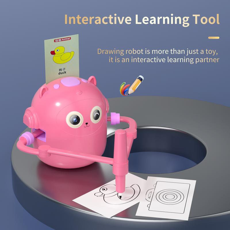 Super popular children's painting robot! Easy for children aged 3 to 6 ...