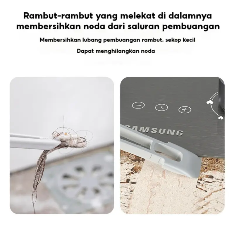 Rotary Slot Brush Multi-functional 2-in-1 Bathroom Brush Small Brush Household Kitchen Dead Corner Cleaning Brush 1