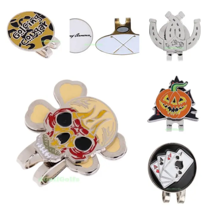 GOLF HAT CLIP BALL MARKER MAGNET 1
