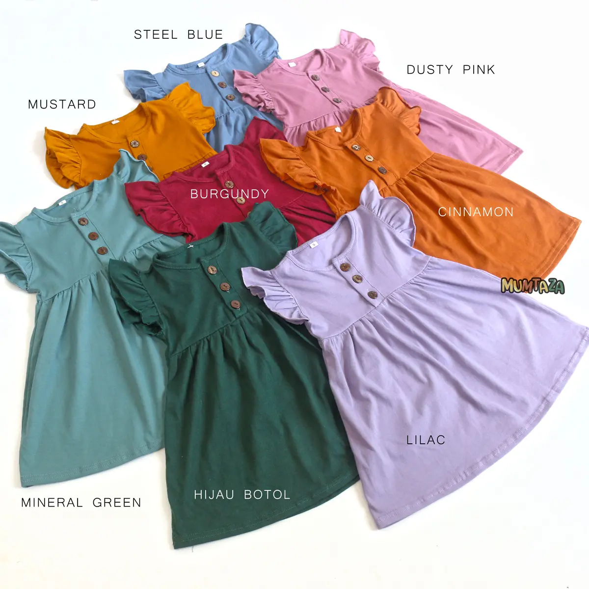 Dress Anak Perempuan KIMI DRESS SML XL - Gaun anak perempuan - Dress anak premium