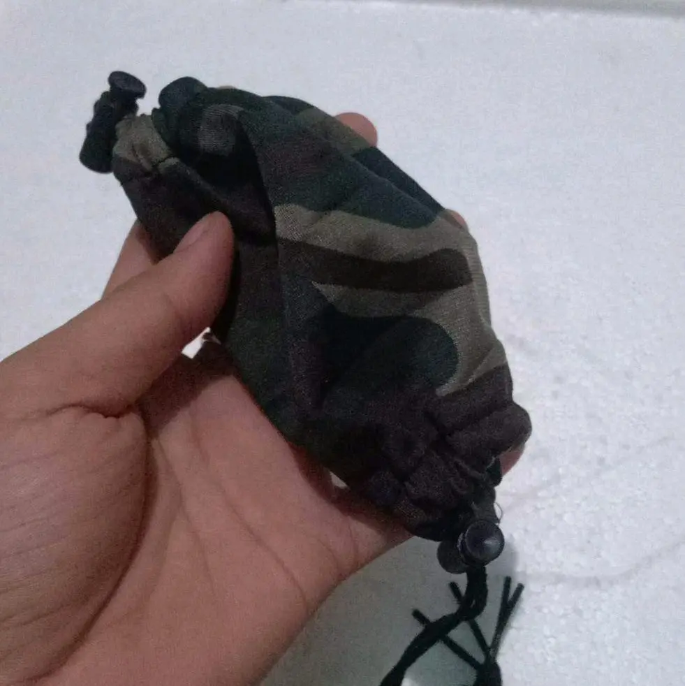túi đựng bổi chim cu gáy , vải rằn ri
