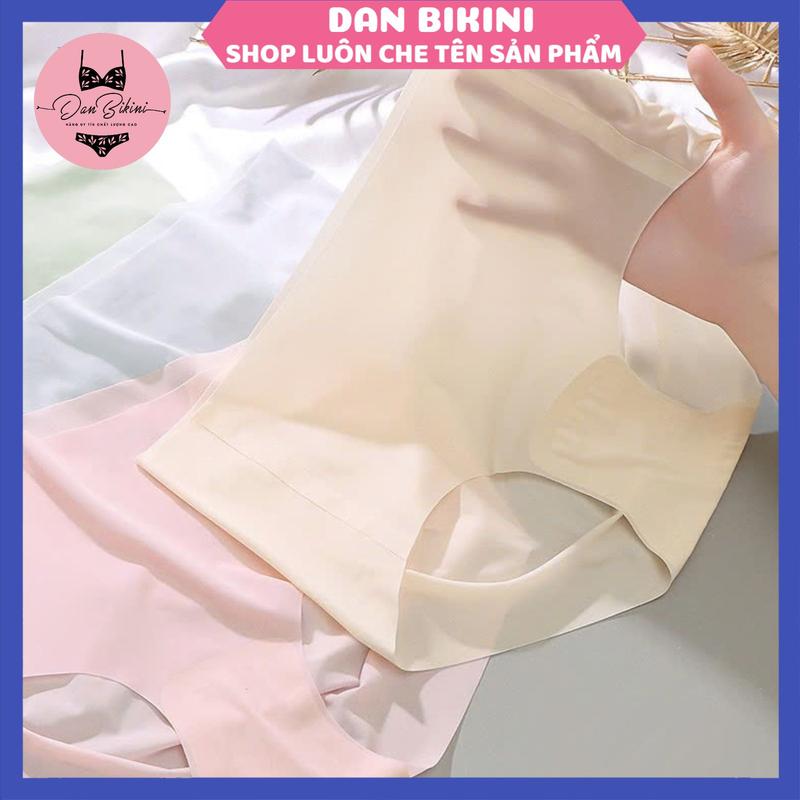 Quần Lót Nữ Su Lụa Cao Cấp Tàng Hình Thiết Kế Không Đường May Mềm Mại MÃ D12