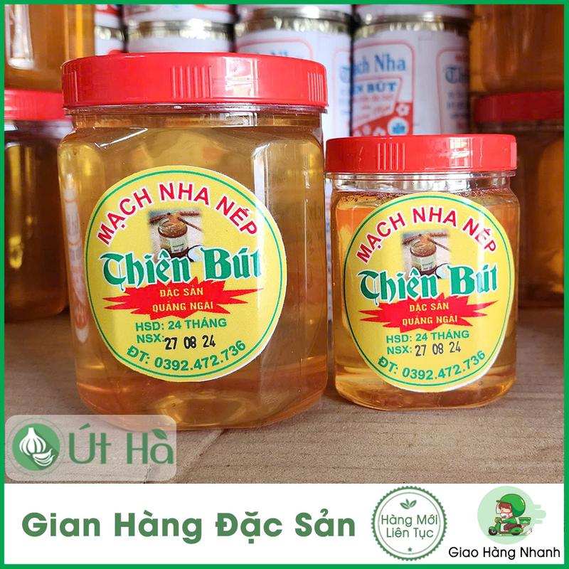  Mạch Nha Nếp Thiên Bút Hủ Nhựa - Đặc Sản Quảng Ngãi Đường Hữu Cơ Hoàn Toàn Tự Nhiên 
