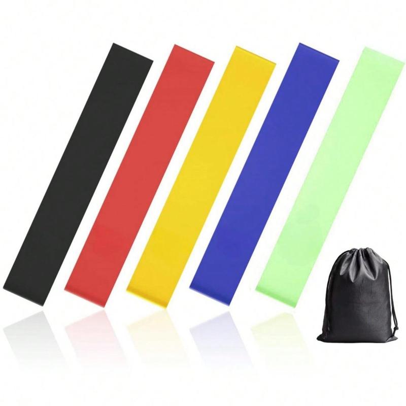 Product Introduction of 5pcs Yoga Resistance Band With Storage Bag, Hip Circle Band, Fitness Elastic Band For Home Gym Workout, Gymtok 11