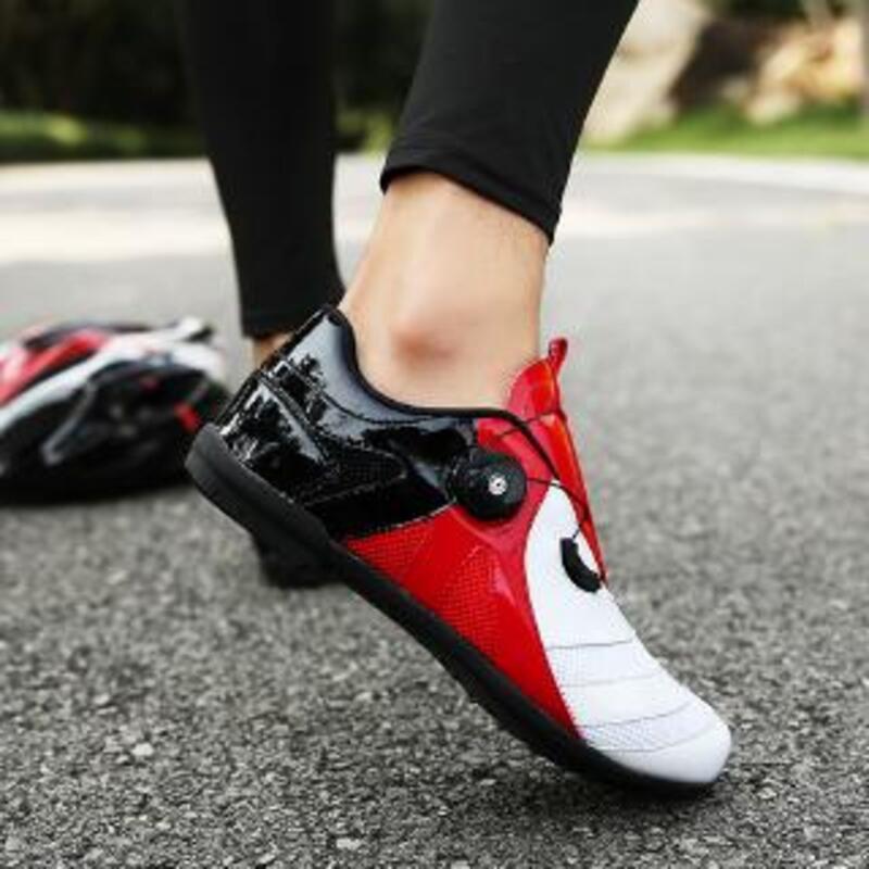 Product Introduction of Ready Stock Unlocked MTB Road Bike Bicycle Shoes Self-Locking Shoesbreathable Rubber Outsole mountain Cycg Accessories 3