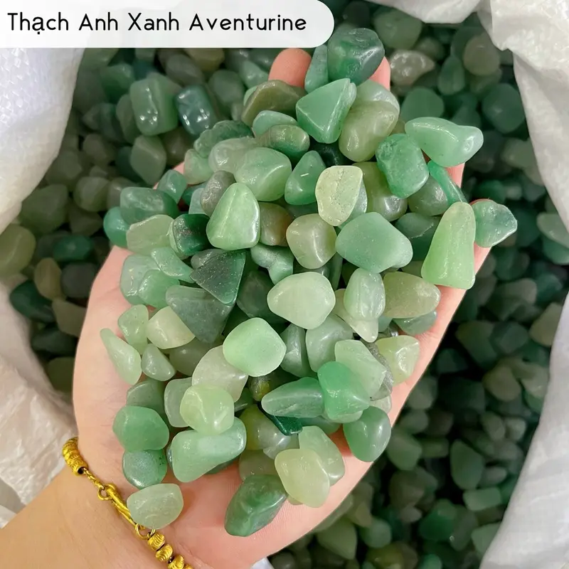 100gram Vụn Đá Ngũ Sắc Trang Trí Nhà Cửa Phong Thuỷ 1