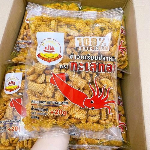 Snack Mực Thái Lan Gói 200G Ăn Vặt Food