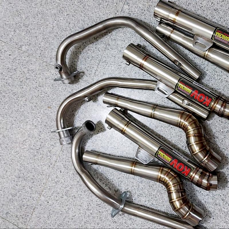 pô xe máy pô xe máy kov không nỉ cả cổ và lò xo cho các dòng xe