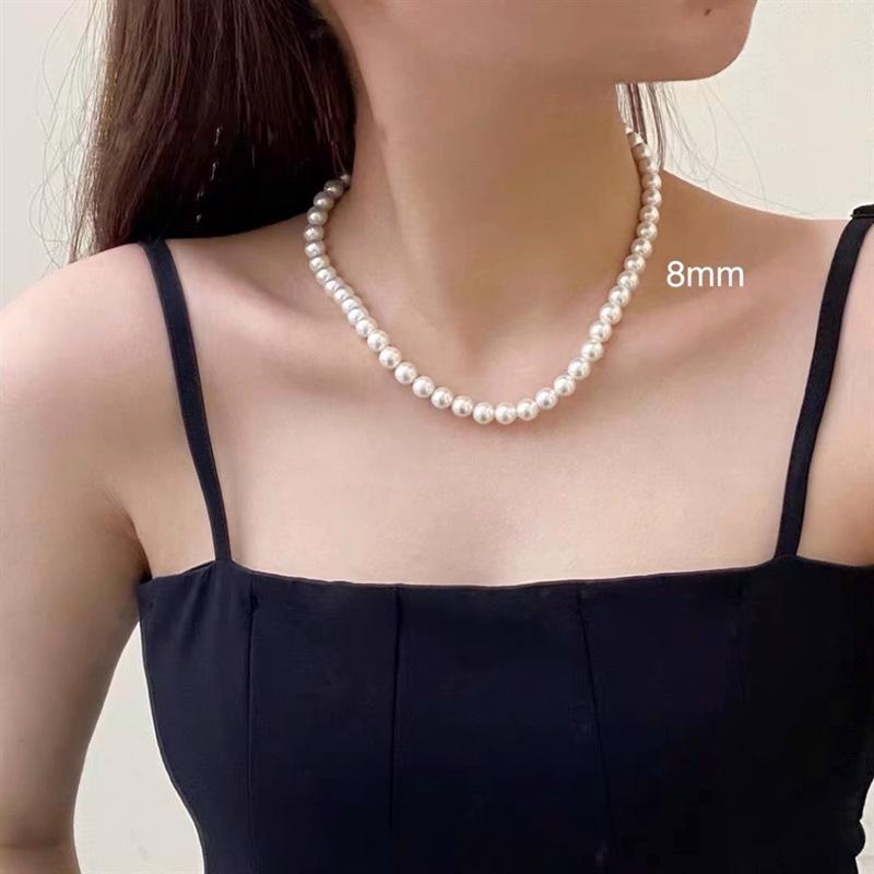 Product Introduction of สร้อยคอลูกปัด แฟชั่นวินเทจ สไตล์เกาหลี โซ่แฟชั่น สร้อยคอผู้หญิง 11