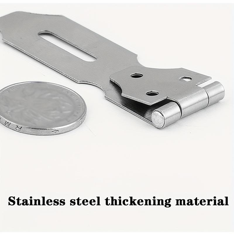 Product Introduction of Khóa Chốt Cửa Tủ Bằng Thép Không Gỉ, Kích Thước 2,6 Inch, Chốt Cửa Mũi Cố Định, Khóa Cửa Gỗ Cổ Điển Phụ Kiện Phần Cứng Cải Tạo Nhà Cửa Cửa Hàng, 1 Cái 4