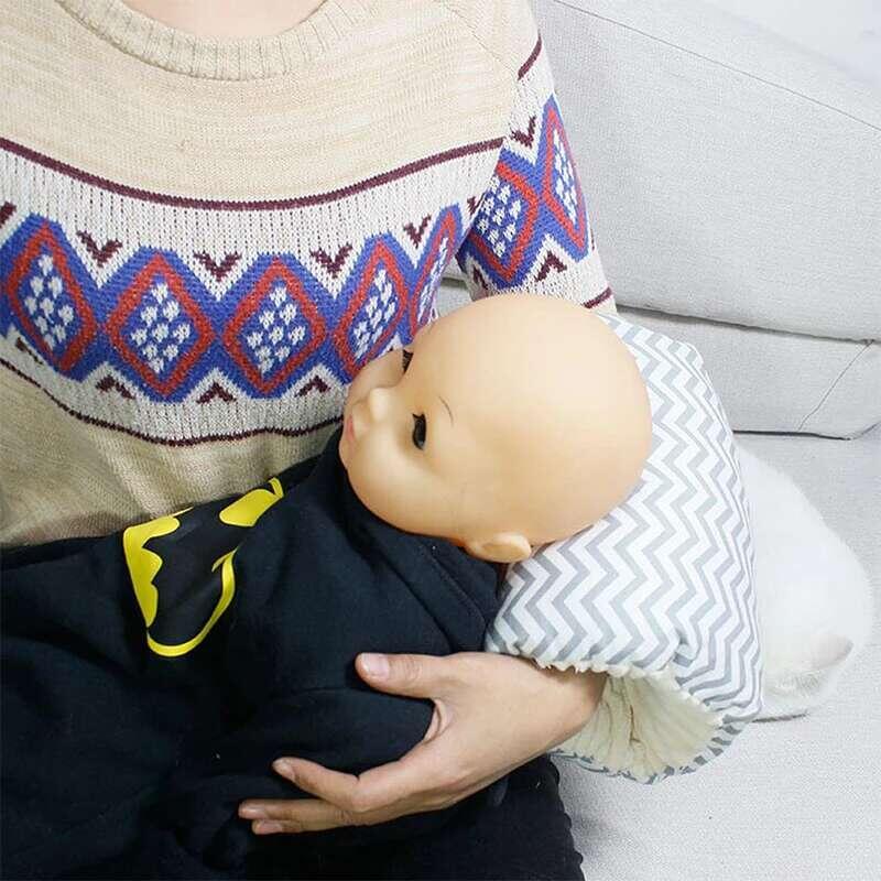 Product Introduction of Comfy Cradle Arm Cushion Nursing Pillows Maternity Baby Breastfeeding Pillow Cotton velvet thickened soft baby nursing pillow, arm pillow, nursing pillow, maternal and infant products 30