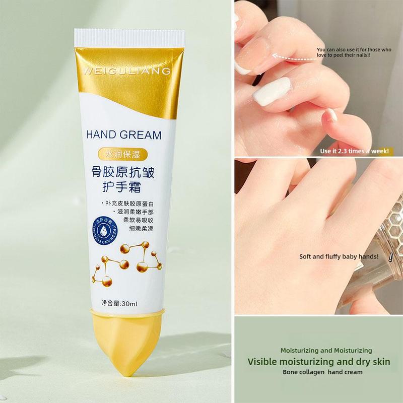 Product Introduction of Collagen Hand Cream Moisturizing And Anti-drying Autumn And Winter Improvement Of Rough And Non-greasy Hand Oil For Men And Women 30ml 26