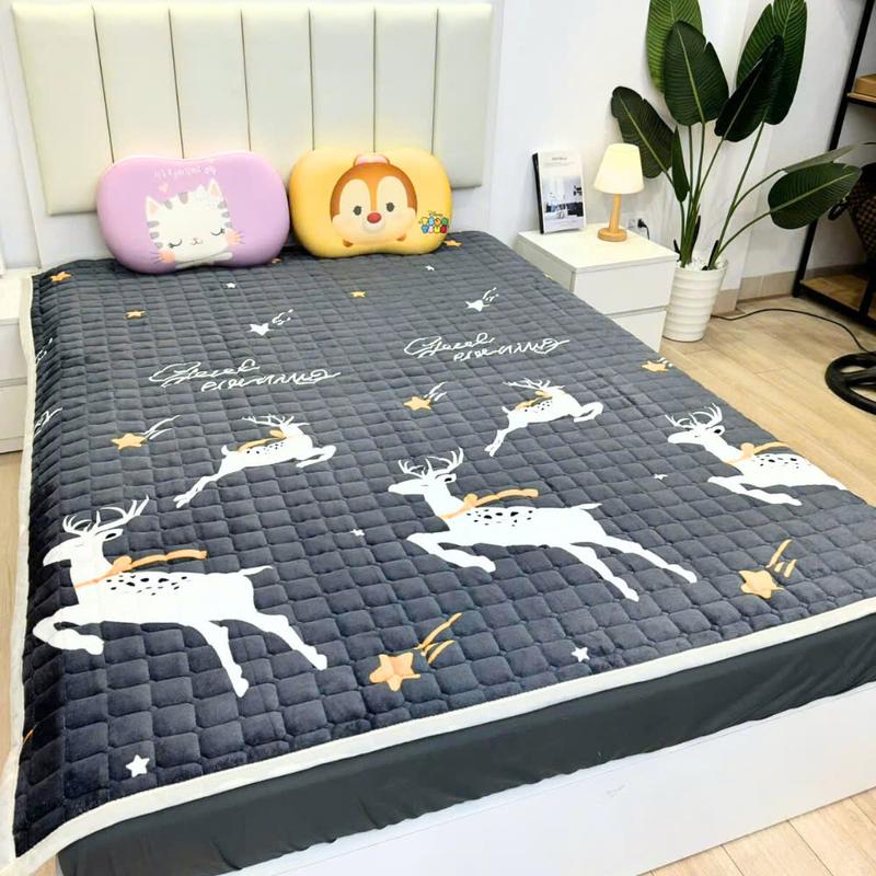 Thảm Nỉ Trần Bông, Thảm Nỉ Nhung ấm cho mùa Đông, nhiều kích thước M2/M6/M8/2M2, thảm  lông trải giường