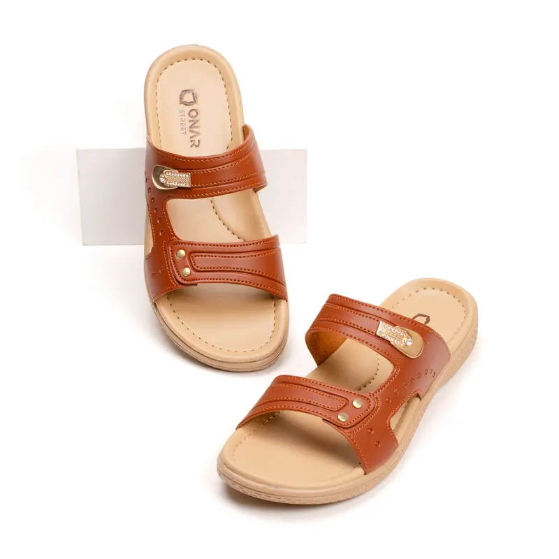 Sandal Selop Wanita Non Slip Sendal Slop Cewek Kode W-5 Karet sendal  murah 2