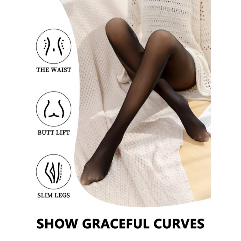 1pc 200g Autumn Winter Fluffy Shiny Sheer Punk Slimming Pantyhose Lady Baseball Modern Thin Funky Climbing Women Basketball Leggings Wet Look Sock Pants Sheer Effect Skinny High Quality 5