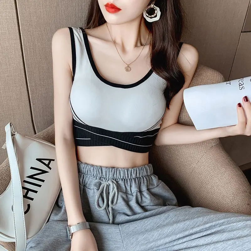 Áo Ngực Thể Thao Cho Bé Gái, Không Dây, Đẩy Lên, Chống Sốc, Chống Chảy Xệ, Thích Hợp Chạy Bộ, Áo Ống, Lưng Đẹp, Dáng Ôm, Áo Vest Tập Yoga, Có Nhận xét Tích Cực Hơn 1100, Lý Tưởng Để Tập Yoga Sport Top 4