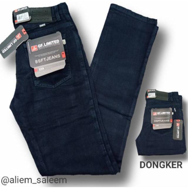 Celana Panjang SOFT JEANS GF LIMITED BASIC REGULER 28-44 2