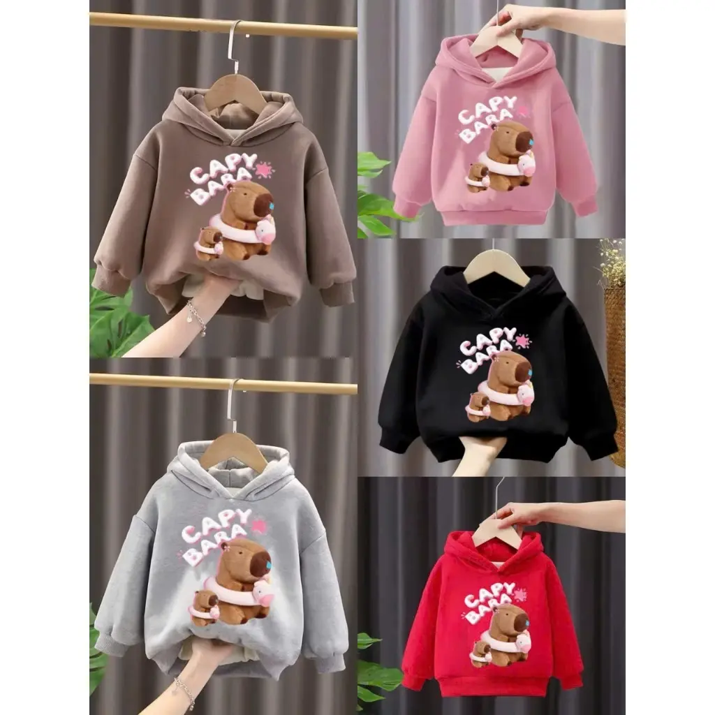 Áo nỉ hoodie thu đông dành cho bé trai và bé gái 14-45kg aohoodie  chobetrai