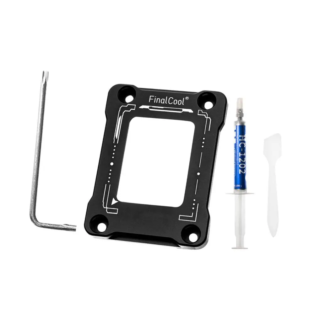 CPU Contact Frame Parts LGA17Xx-Bcf Bracket with 12.8W Thermal Paste Motherboard for 12 Generation LGA1700 Electronics Accessory