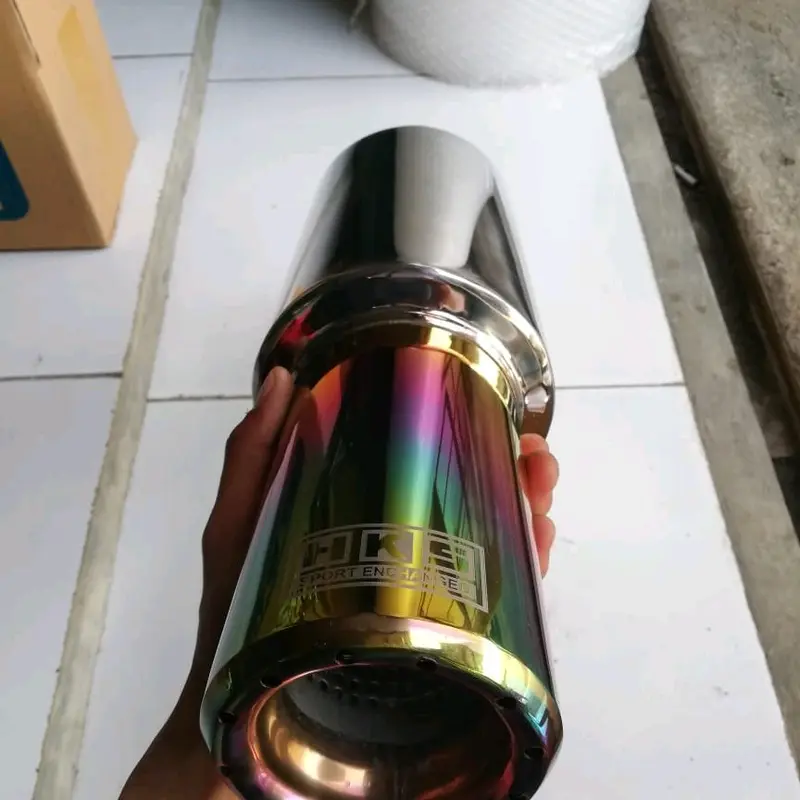 knalpot mobil hks racing GRONEL FULL STAINLESS, full bass bulet, adem, & halus .rainbow,blue ,titan,avanza,xenia,agya,calya,brio,zygra,jazz,mobilio,luxio 0